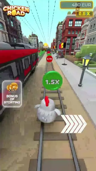 Кадр рекламы Chicken Road 2.0