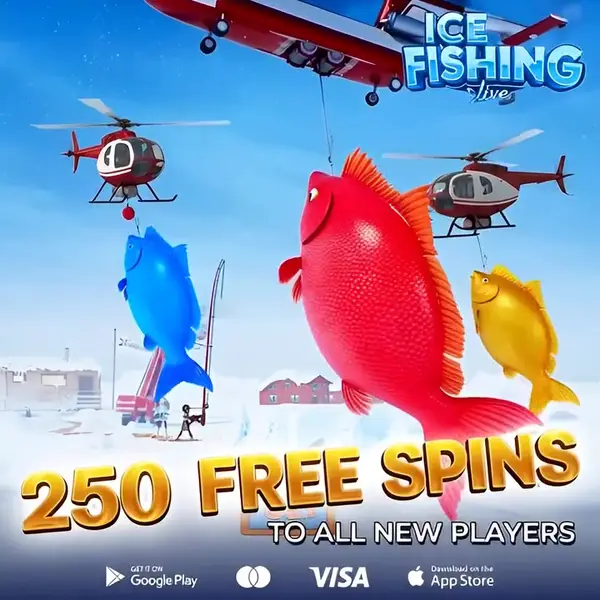 Кадр рекламы Ice Fishing