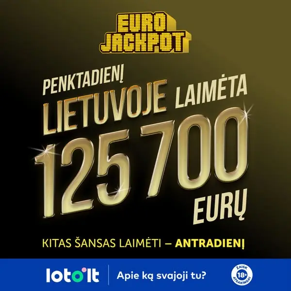 Кадр рекламы Loto.lt