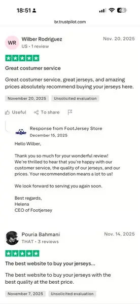 Кадр рекламы Foot Jersey