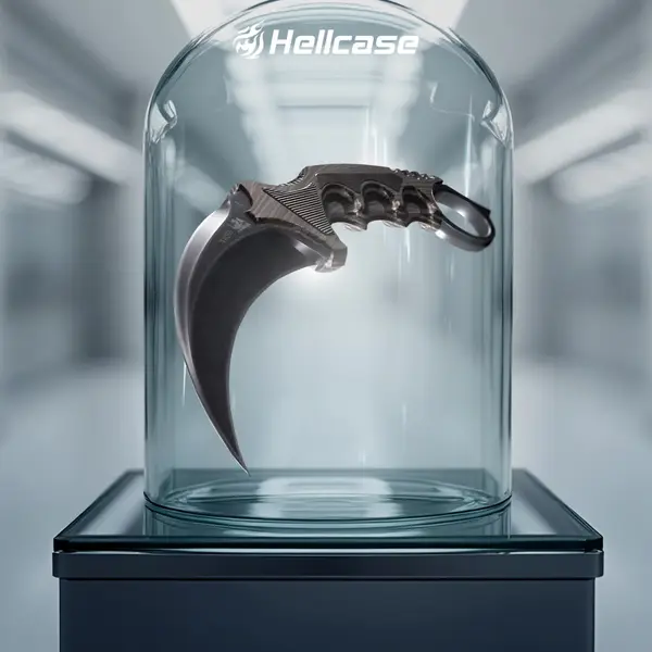 Кадр рекламы CS:GO Hellcase