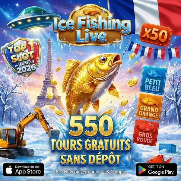 Кадр рекламы Ice-Fishing
