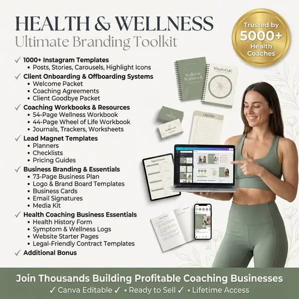 Кадр рекламы Health Coaching Kit 