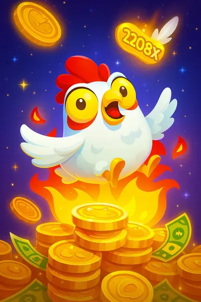Кадр рекламы Chicken Road