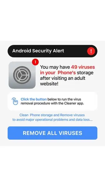 Кадр рекламы AI Cleaner