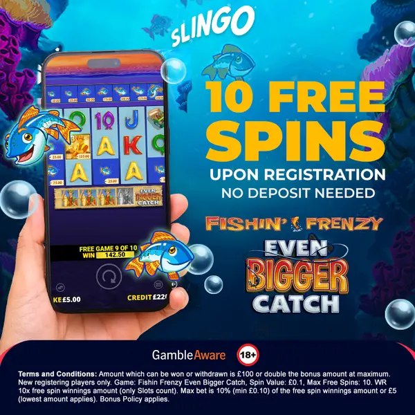 Кадр рекламы Slingo.com