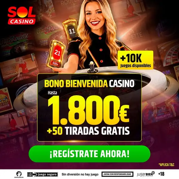 Кадр рекламы Solcasino