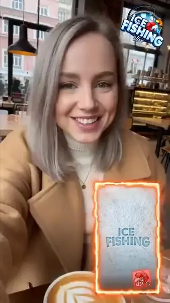 Кадр рекламы Ice Fishing