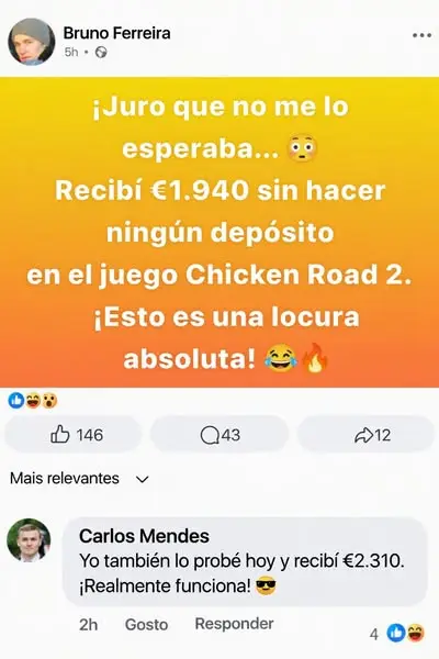 Кадр рекламы Chicken Road 2