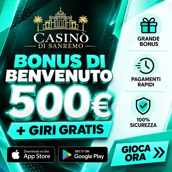 Кадр рекламы Sanremo Play App