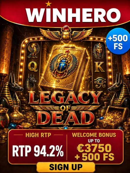 Кадр рекламы WinHero Duch Casino