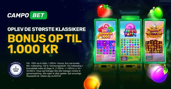 Кадр рекламы CampoBet Danmark