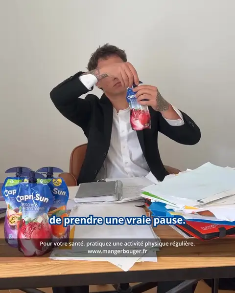 Кадр рекламы Capri-Sun France