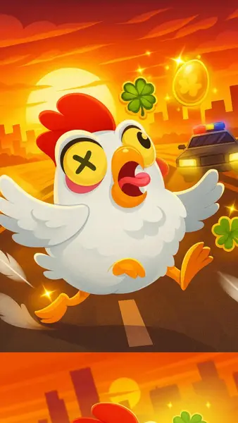 Кадр рекламы Chicken Road 2