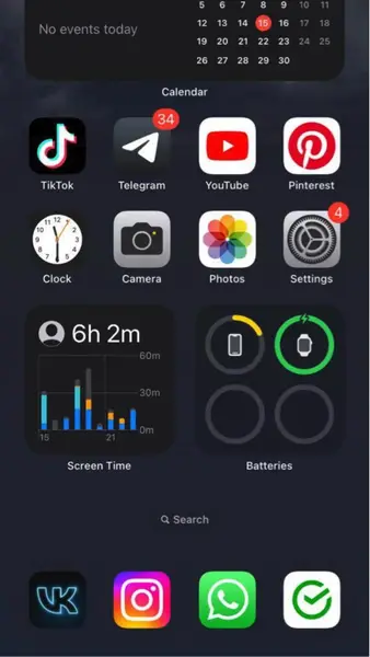 Кадр рекламы Optimal Cleaner App