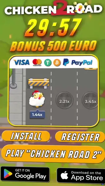 Кадр рекламы Chicken Road