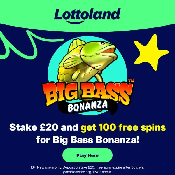 Кадр рекламы Lottoland UK