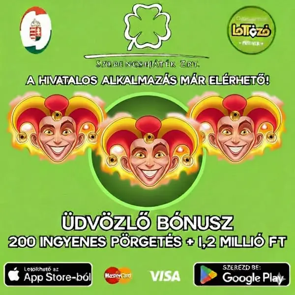 Кадр рекламы Szerencsejáték Online