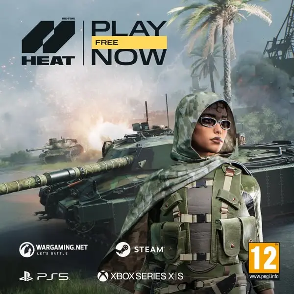 Кадр рекламы World of Tanks: HEAT