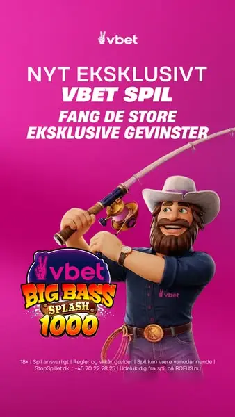 Кадр рекламы VBET Danmark