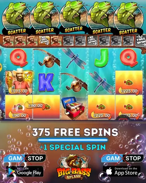 Кадр рекламы 375 Free Spins