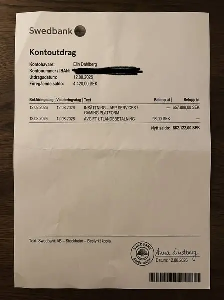 Кадр рекламы Elin Dahlberg