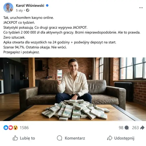Кадр рекламы Polska Aktualna