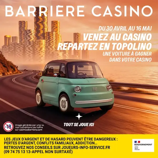 Кадр рекламы Casino Barrière Bénodet