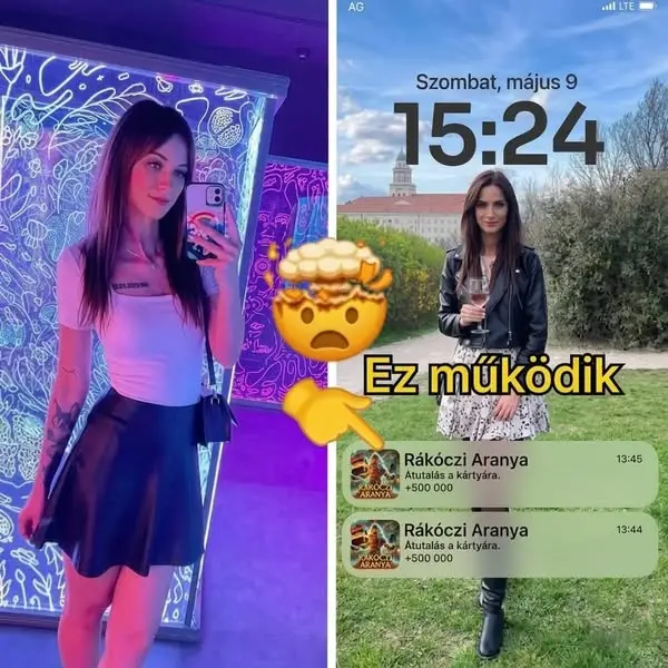 Кадр рекламы Júlia Kovács