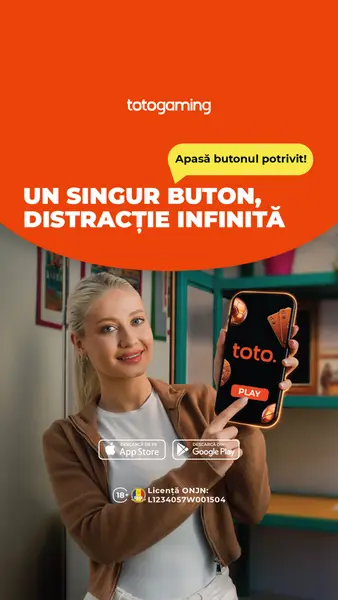 Кадр рекламы Totogaming Romania