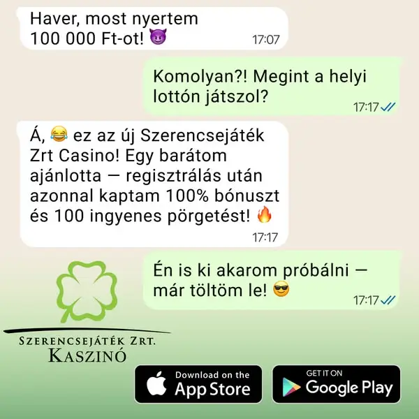 Кадр рекламы Játékszalon