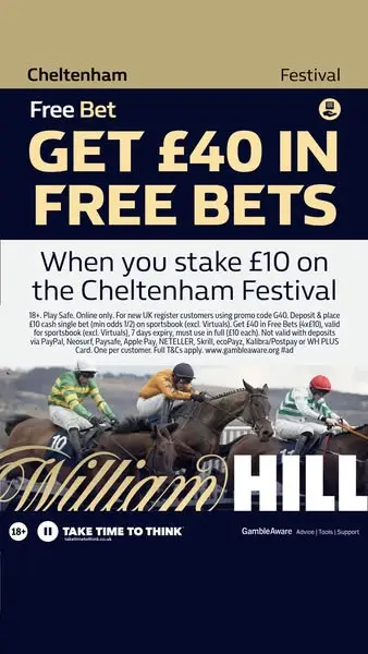 Кадр рекламы William Hill