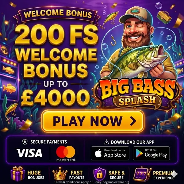 Кадр рекламы Online Slots UK