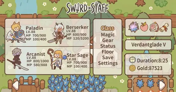 Кадр рекламы Swordxstaff-EN