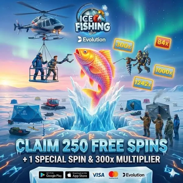 Кадр рекламы Ice Fishing Legends