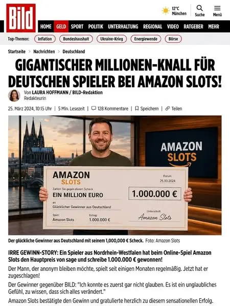 Кадр рекламы Amazon Online