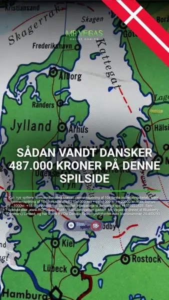 Кадр рекламы The Dream of Vegas - Danmark