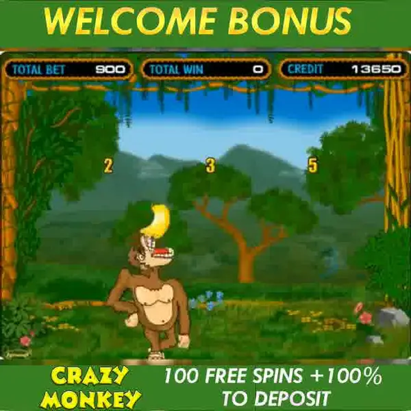 Кадр рекламы Crazy Monkey Slot