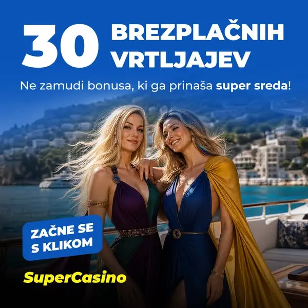 Кадр рекламы Supercasino.si