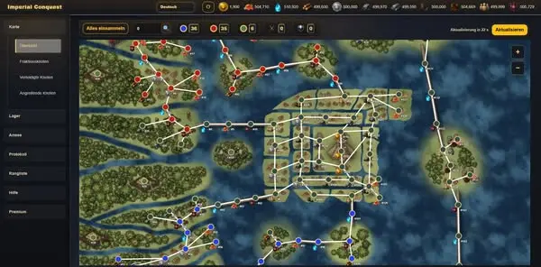 Кадр рекламы Imperial Conquest Beta