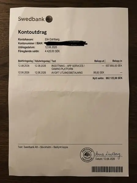 Кадр рекламы Elin Dahlberg