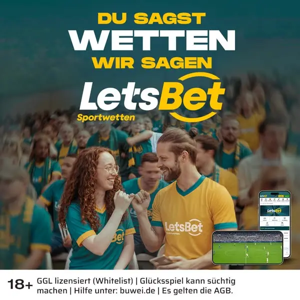 Кадр рекламы LetsBet - Sportwetten