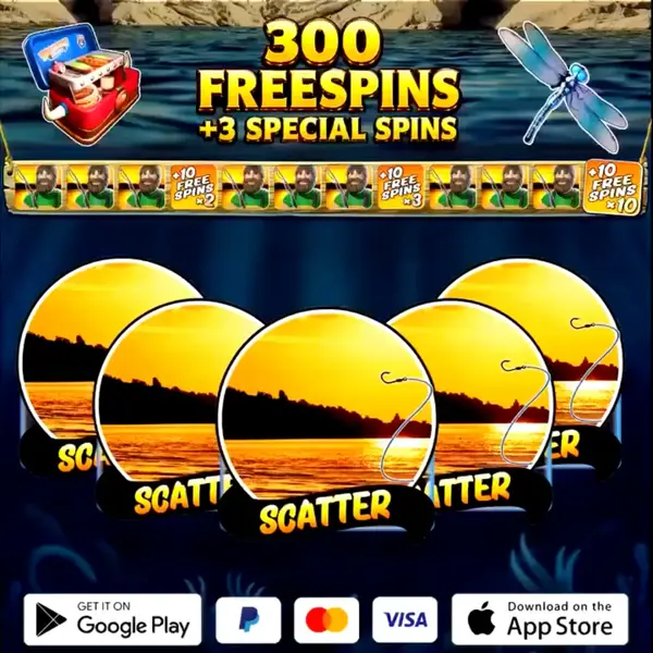 Кадр рекламы Fishing Time