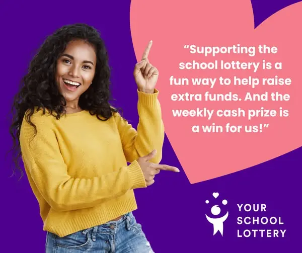 Кадр рекламы Your School Lottery