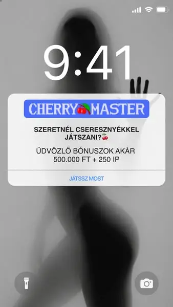 Кадр рекламы Cherry Master Play