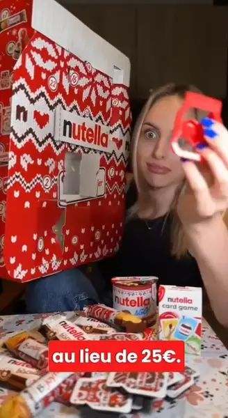 Кадр рекламы Promotions sucrées