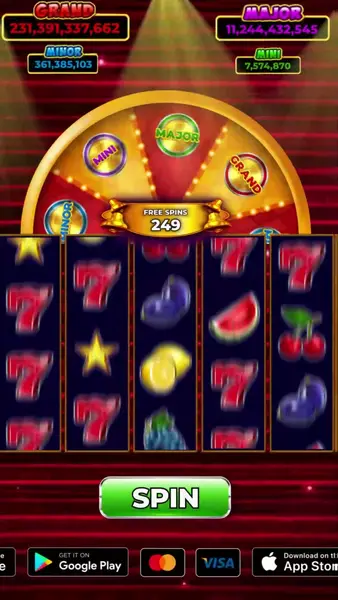 Кадр рекламы Lucky Spin