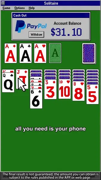 Кадр рекламы Solitaire Master - Classic