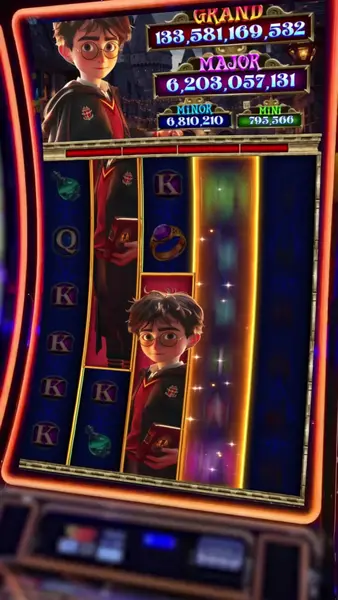 Кадр рекламы Harry Potter Casino