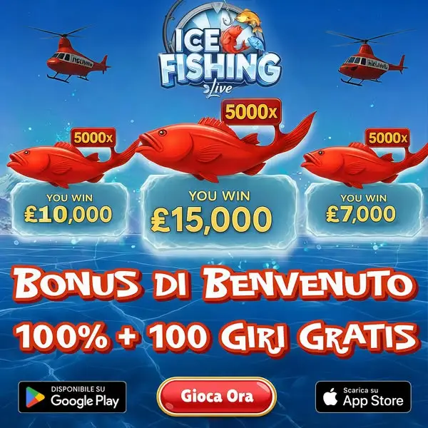 Кадр рекламы Ice Fishing Live